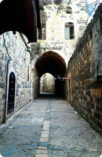 الأزقة في مدينة حماة