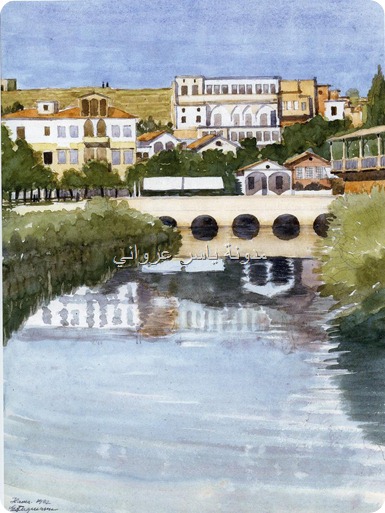 جسر السرايا بمدينة حماة