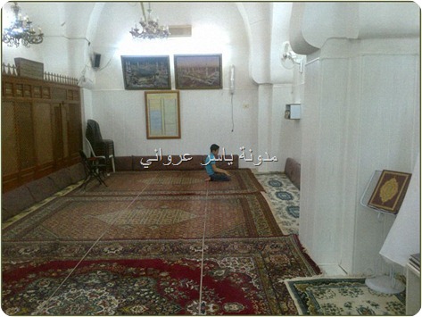 زاوية الشيخ علوان من الداخل,,