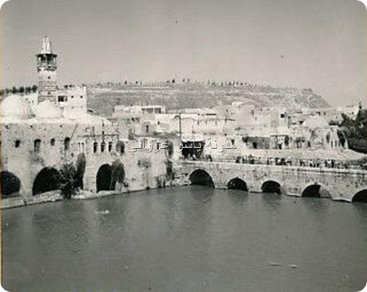 الجامع النوري وجسر الكيلانية 1960