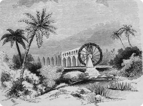 ناعورة المحمدية القرن التاسع عشر الميلادي