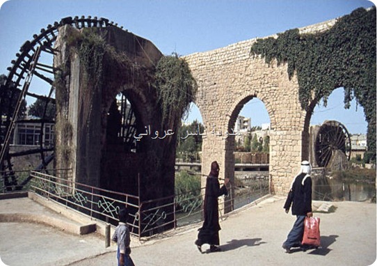 ناعورة الجسرية وقناطرها الحجرية