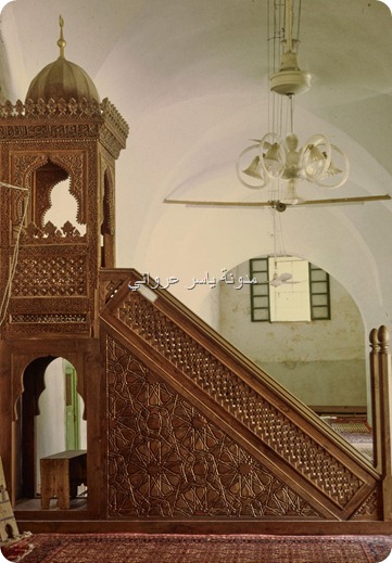 منبر جامع النوري سنة 1969م