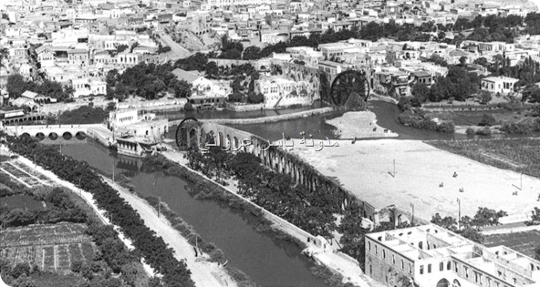 ساحة العاصي في مدينة حماة