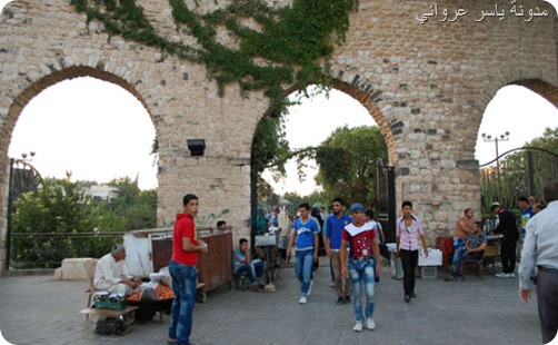 مدخل حديقة أم الحسن حماة