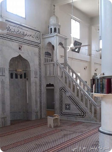 منبر جامع التكية الهدائية